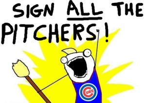 sign all the pitchers cubs