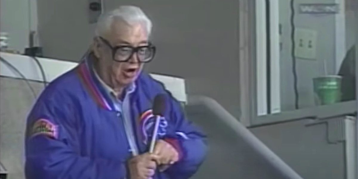 23 Years Ago Today, Harry Caray Led the Seventh Inning Stretch for