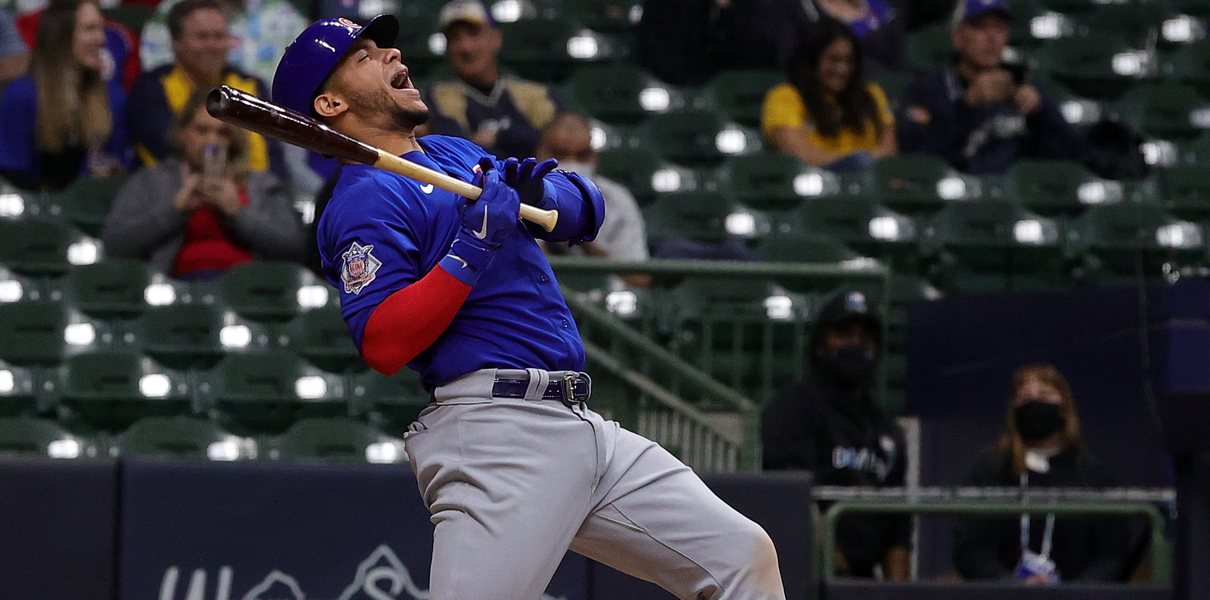 Plunked again, Contreras hits back with HR, Cubs beat Brews
