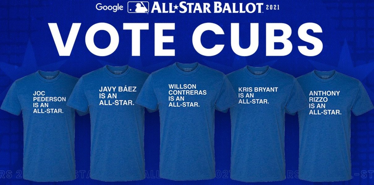 You Can Win a Limited Edition Obvious Shirt by Voting for Cubs All-Stars -  Bleacher Nation