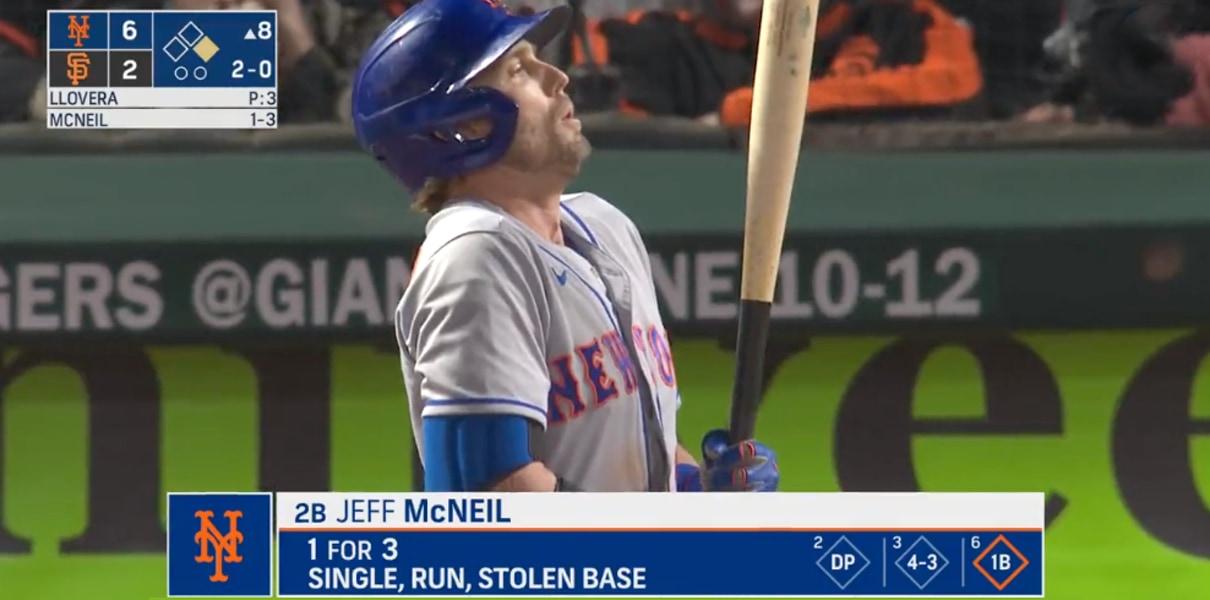 The reason Jeff McNeil could not care less about MLB's 2023 shift ban