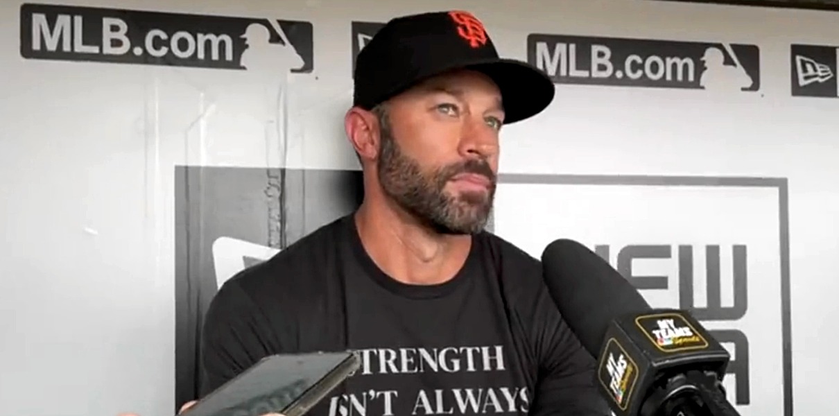 San Francisco Giants' Gabe Kapler maybe just became the first