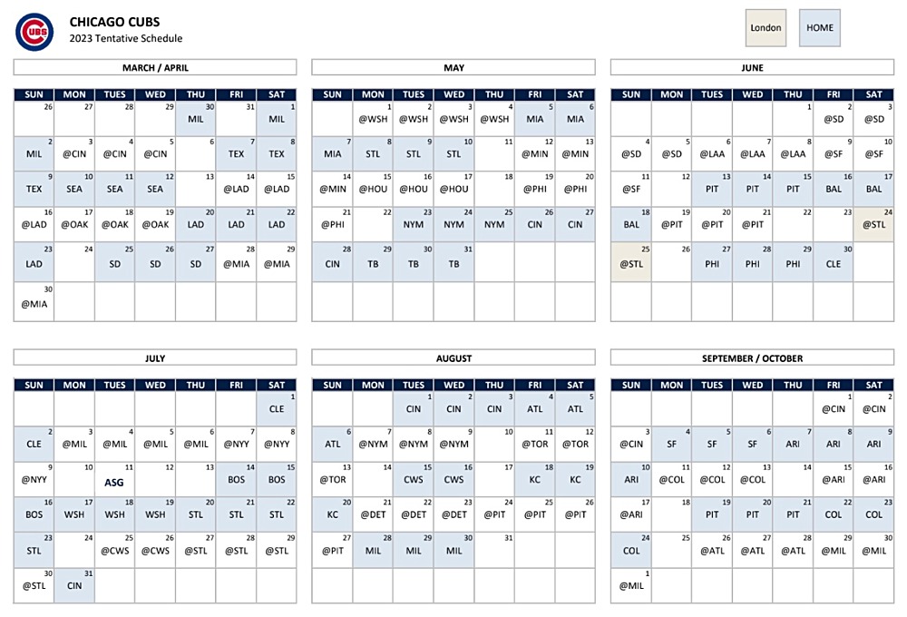 2022 mlb schedule release date