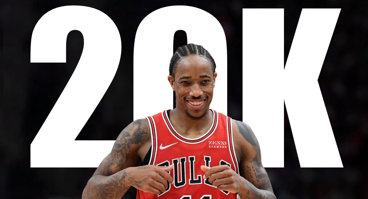 How Bulls' DeMar DeRozan is on brink of joining elite 20,000-point club -  The Athletic