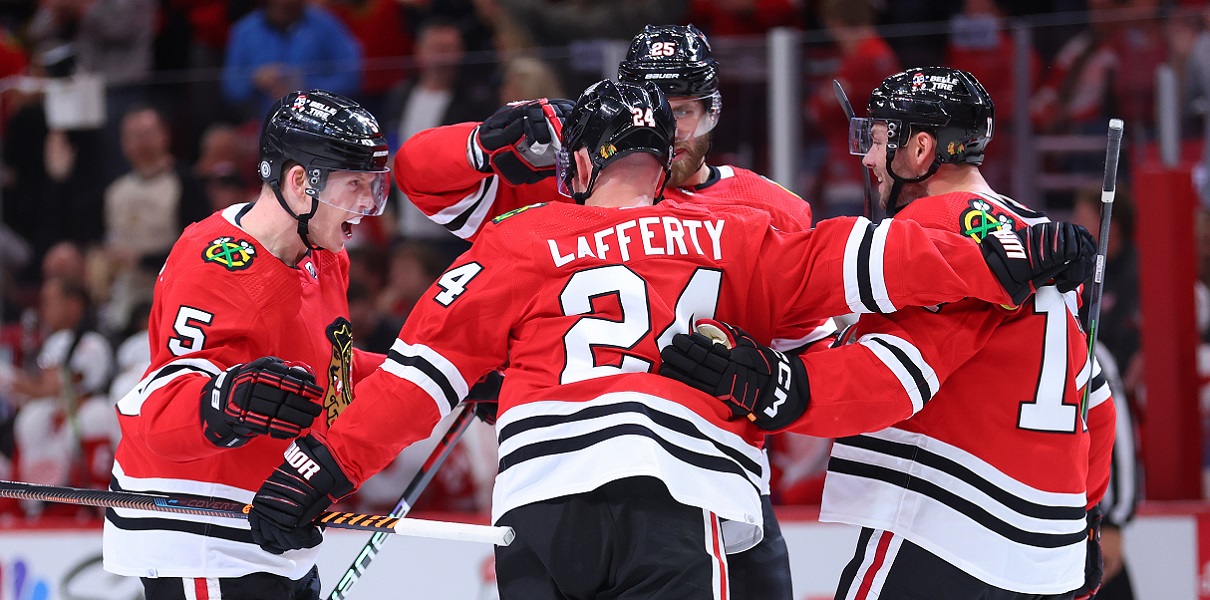 Blackhawks Sign Sam Lafferty to Two-Year Extension with a $1,150,000 salary  cap hit annually : r/hockey