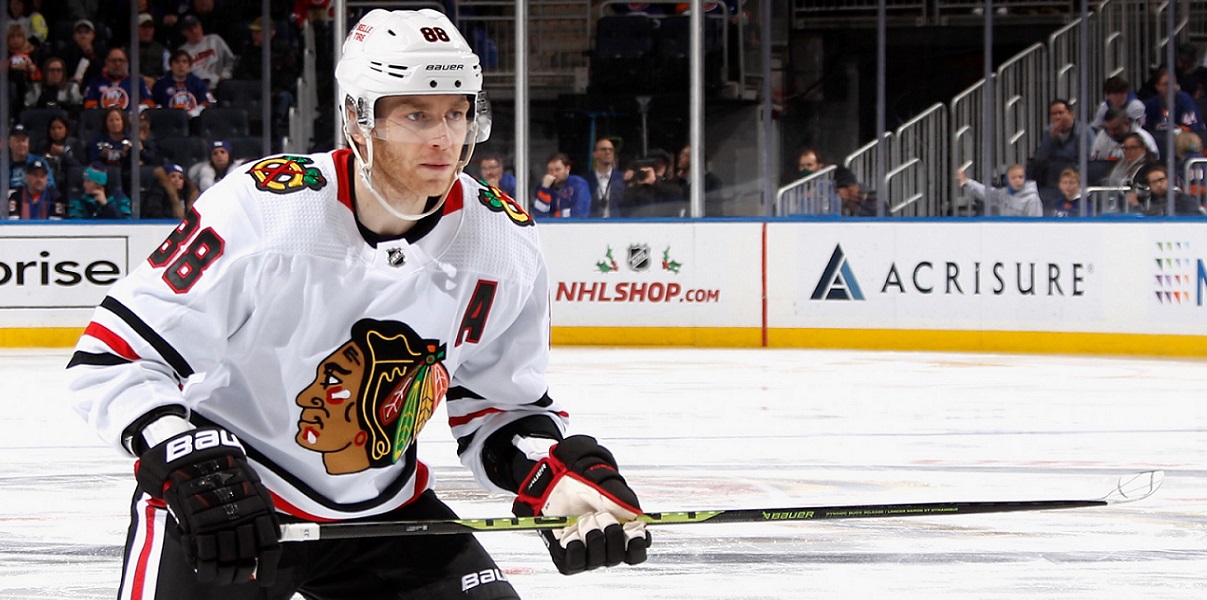 Together again? Artemi Panarin could be on the move, and Patrick Kane would  love to have him back with the Blackhawks