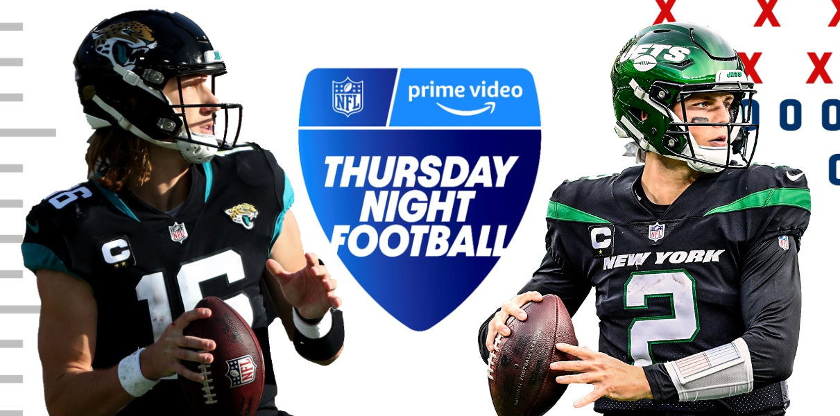 Thursday Night Football: Jaguars at Jets (7:15 CT) - Lineups
