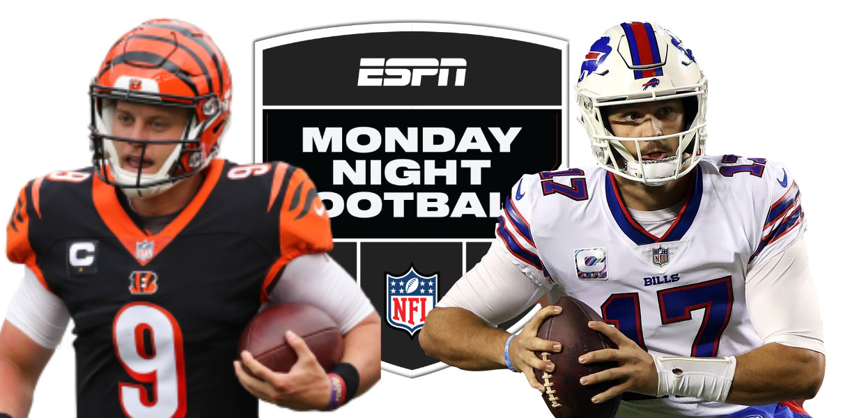 Monday Night Football: Bills at Bengals (7:15 CT) Lineups