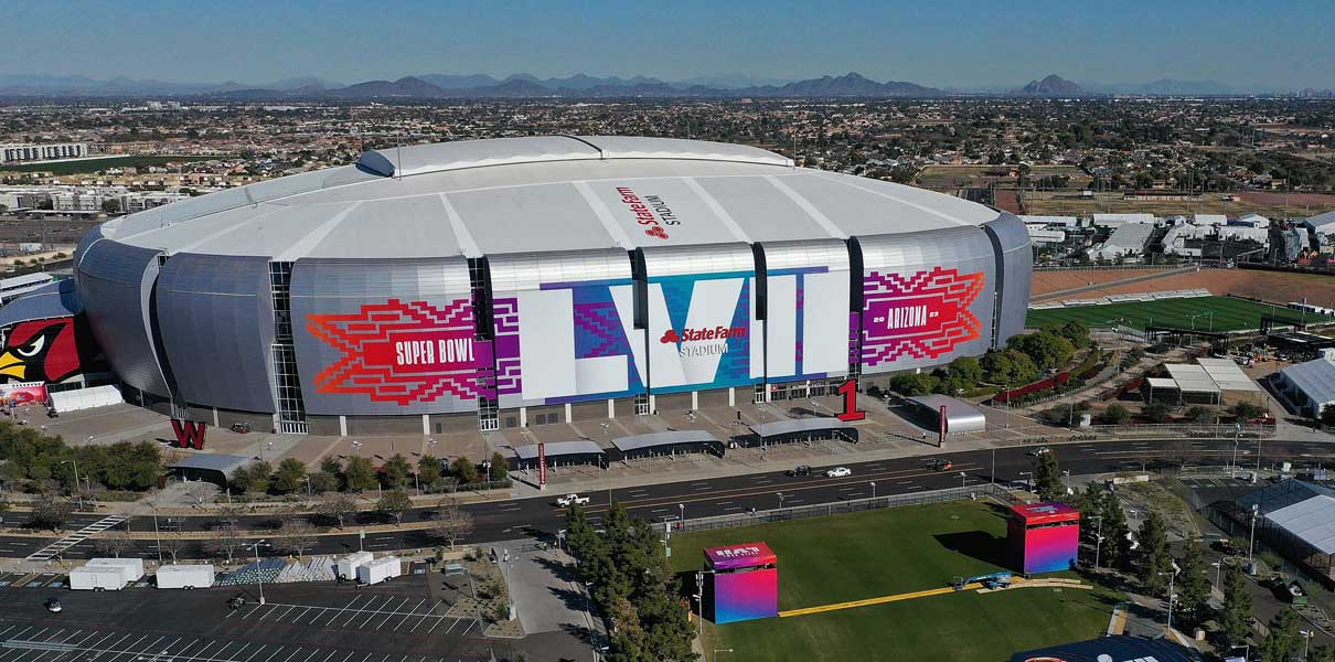 2023 Super Bowl LVII to be held in State Farm Stadium in Arizona