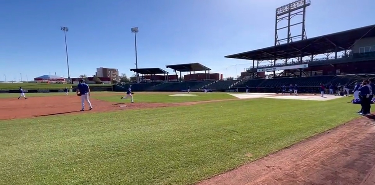 LOOK: Cubs' Nick Madrigal taking groundballs at third base – NBC
