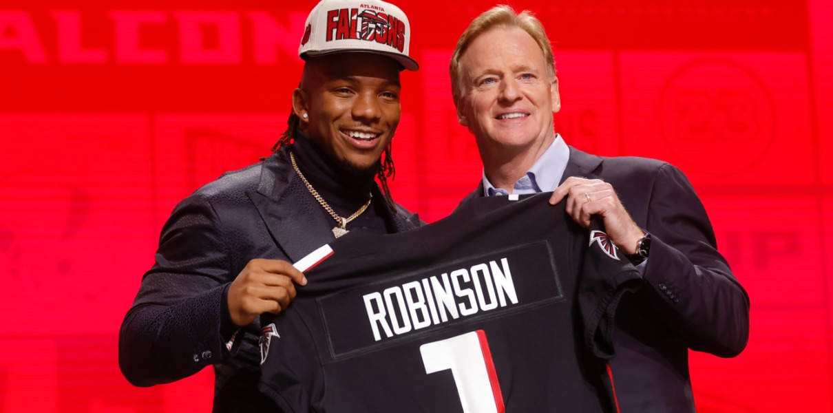 PPR Fantasy Football Rankings: Falcons Rookie Slips Back in Top 10