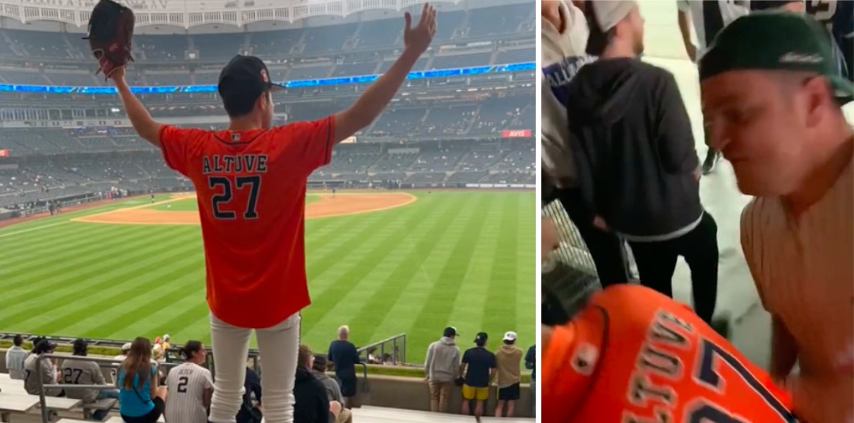 When Your Fantasy Football League Forces You to Wear an Altuve Jersey to  Yankee Stadium - Bleacher Nation