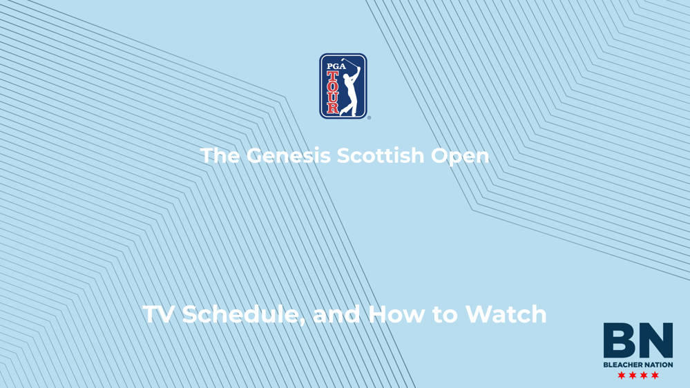 The Genesis Scottish Open TV Schedule, How to Watch and Live Stream