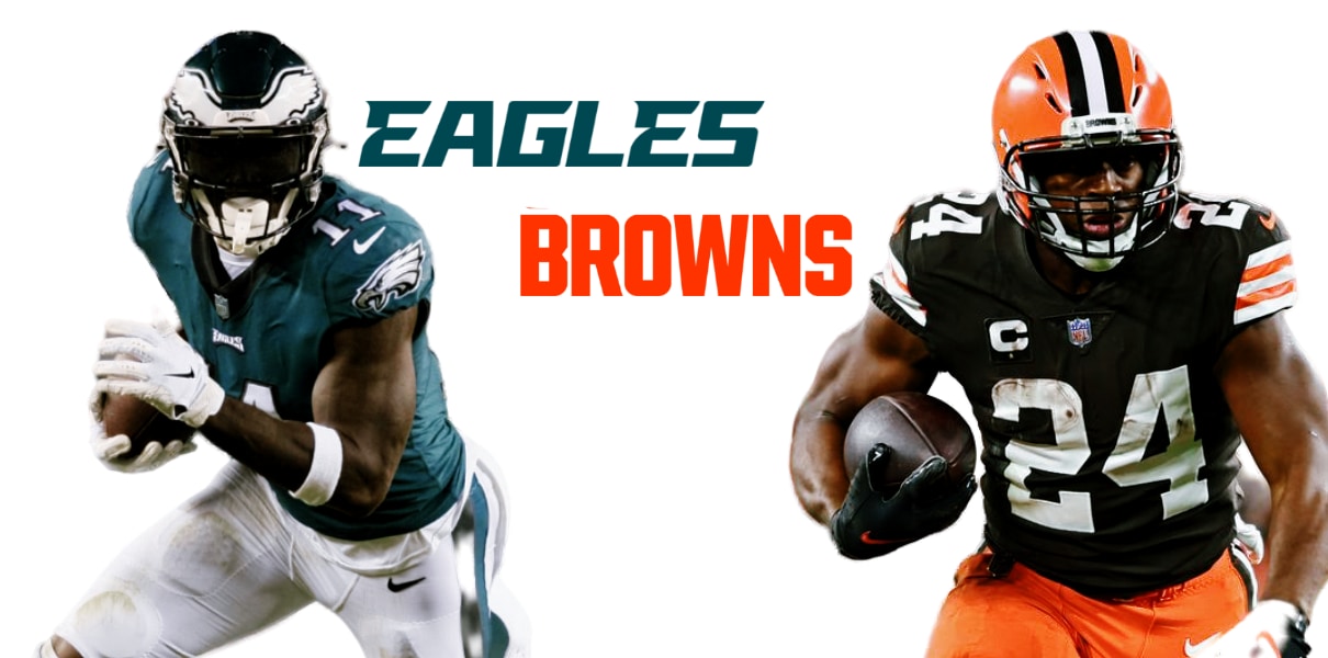 Thursday Night Football: Eagles vs. Browns (7:30 CT) – Lineups