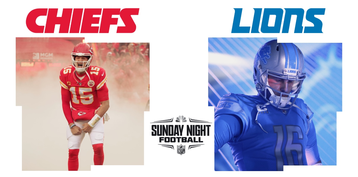 NFL Kickoff Game: Chiefs vs. Lions – Lineups, Broadcast Info, Game