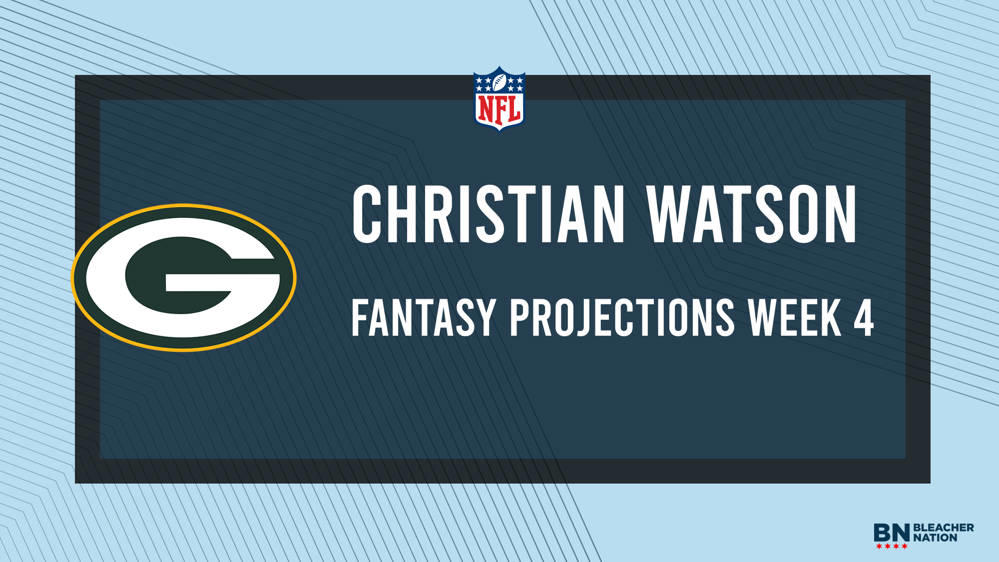 Christian Watson Fantasy Projections: Should You Draft Watson in Fantasy  This Year?