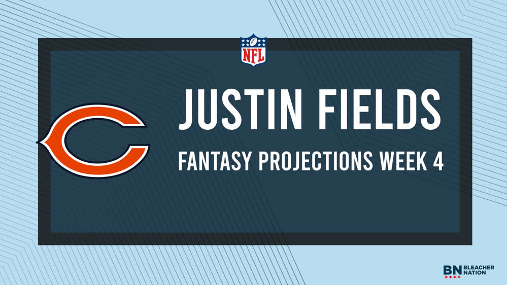 Justin Fields Fantasy Week 4: Projections vs. Broncos, Points and Stats,  Start or Sit - Bleacher Nation