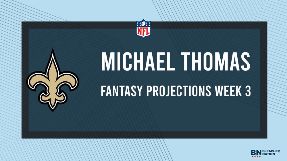 nfl fantasy week 3 projections