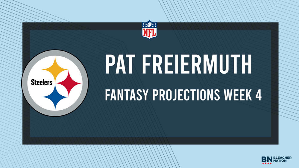 Pat Freiermuth Fantasy Week 4: Projections vs. Texans, Points and