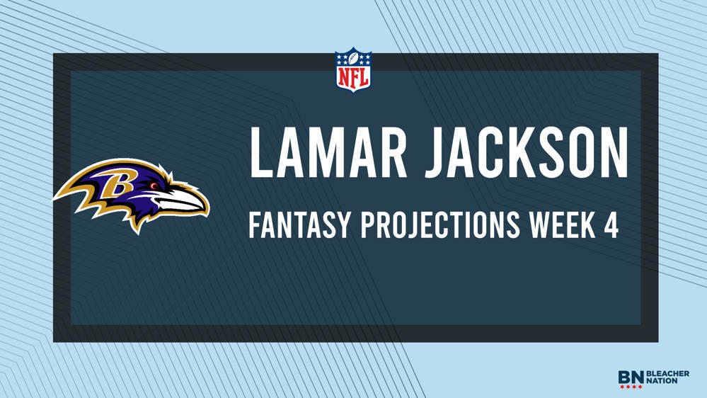 Lamar Jackson Fantasy Week 4: Projections vs. Browns, Points and