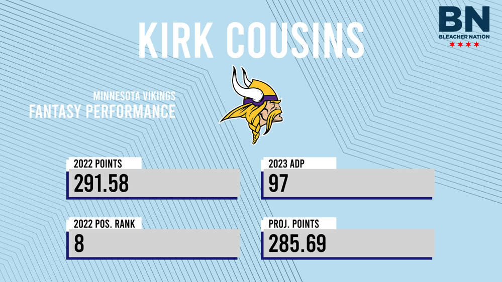 kirk cousins stats