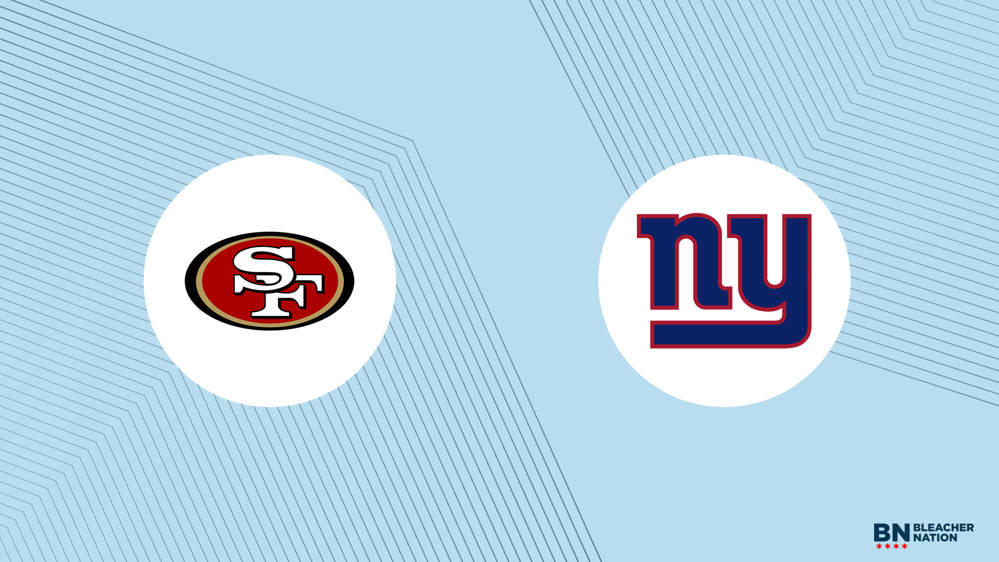 49ers vs. Giants: Game time, location, TV and streaming, betting odds and  more