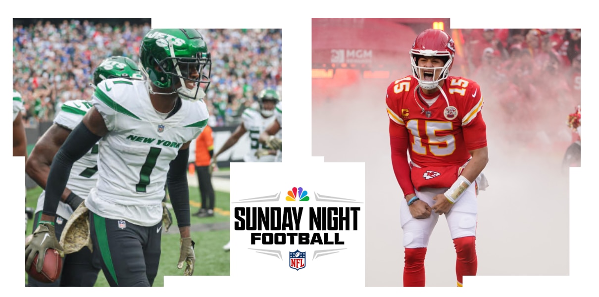 Sunday Night Football: Chiefs vs. Jets – Lineups, Broadcast Info