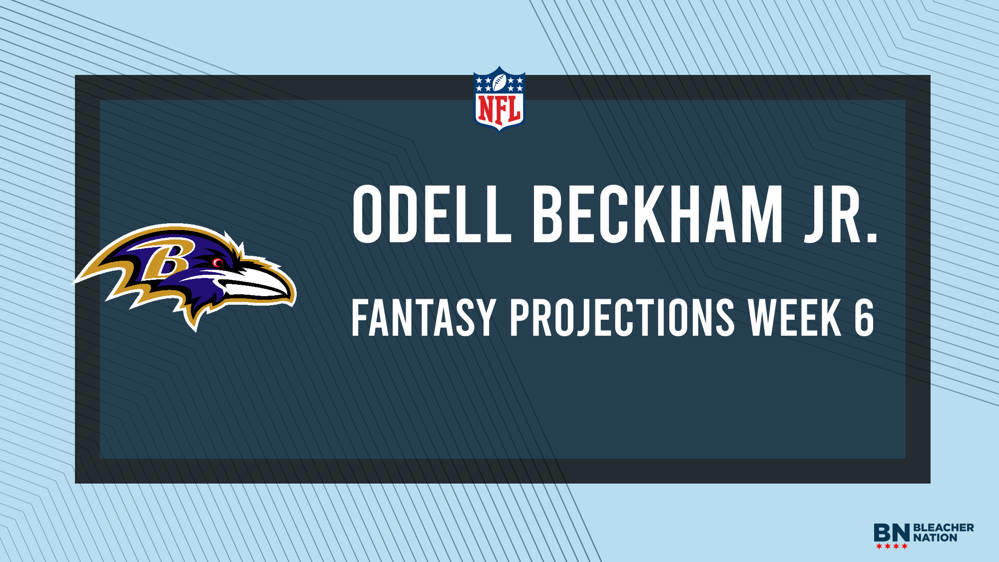 Odell Beckham Jr. fantasy advice: Start or sit the Ravens WR in Week 6  fantasy football leagues - DraftKings Network