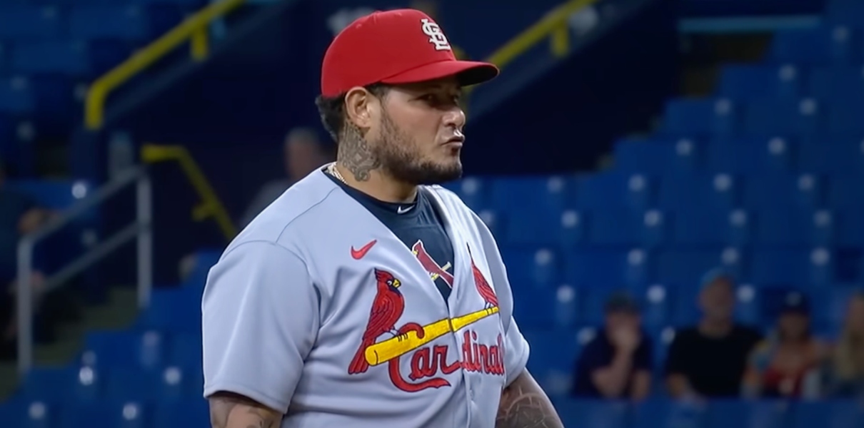 Cardinals catcher tried on Molina jersey before signing with team