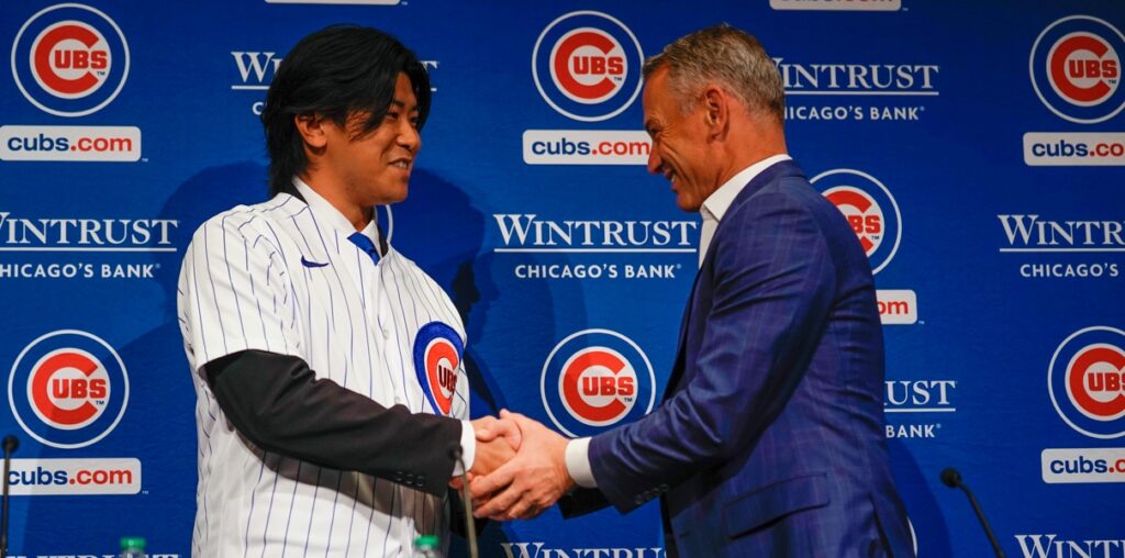 The Cubs MLB Playoff odds are helped by Shota Imanaga, but not enough.