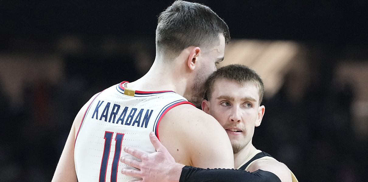 Alex Karaban of UConn has withdrawn his name from the NBA Draft pool