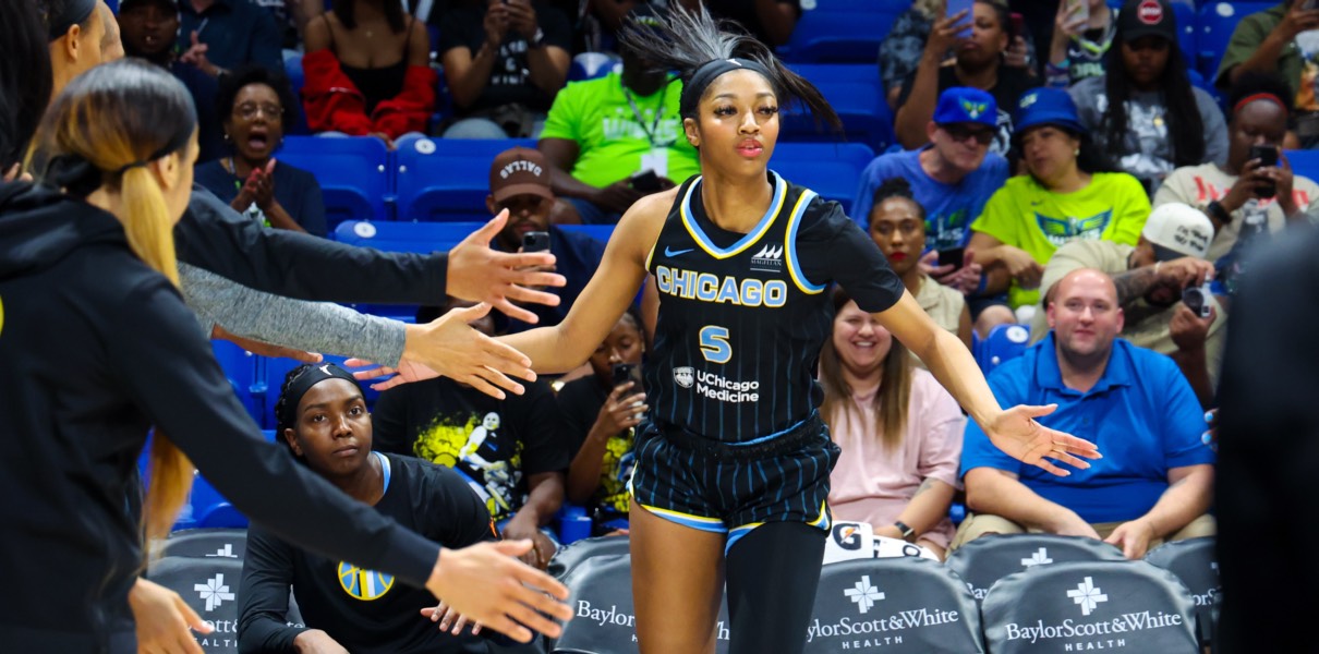 Angel Reese of the Chicago Sky
