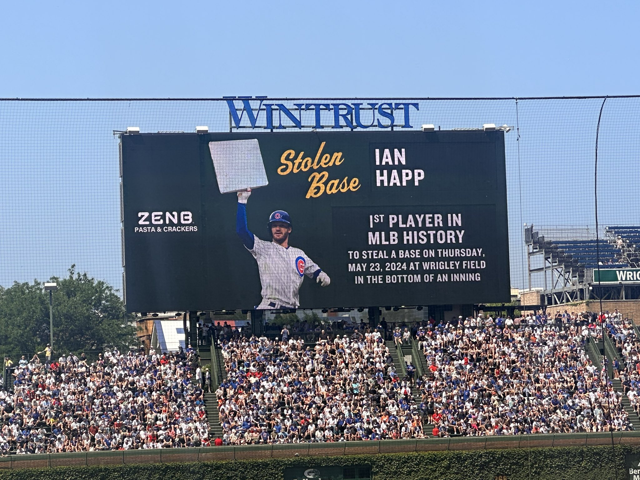 Cubs Ian Happ Stolen Base Joke
