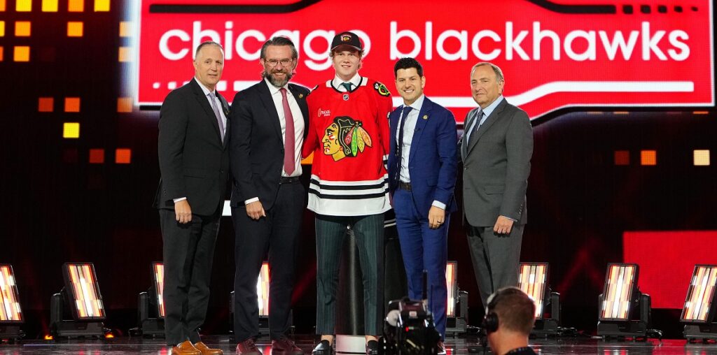 Marek Vanacker Chicago Blackhawks 2024 NHL Draft
